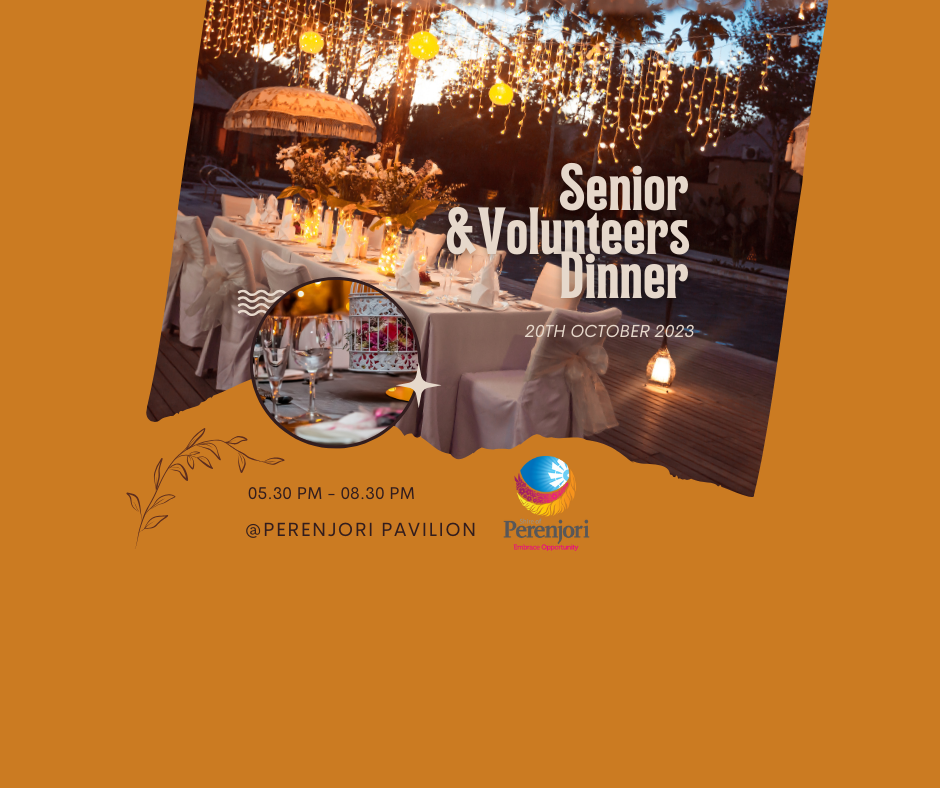 Seniors & Volunteer's Dinner