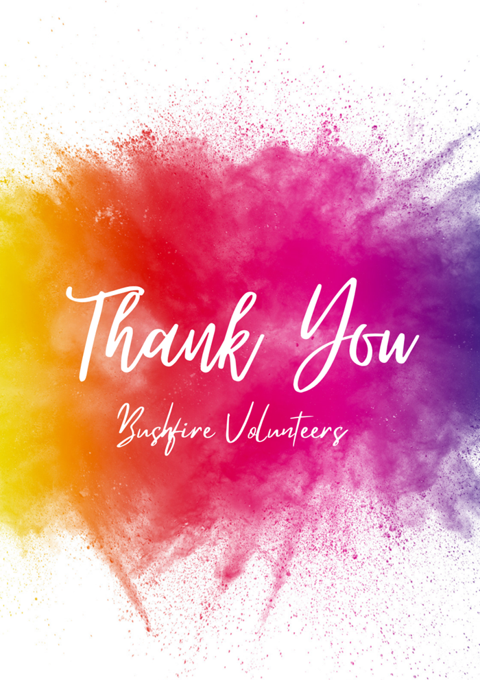 Honouring our Bushfire Volunteers