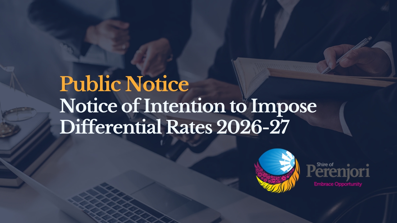 Notice of Proposal to Impose Differential Rates 2026-27