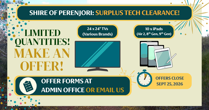 Sale of Surplus Tech Items