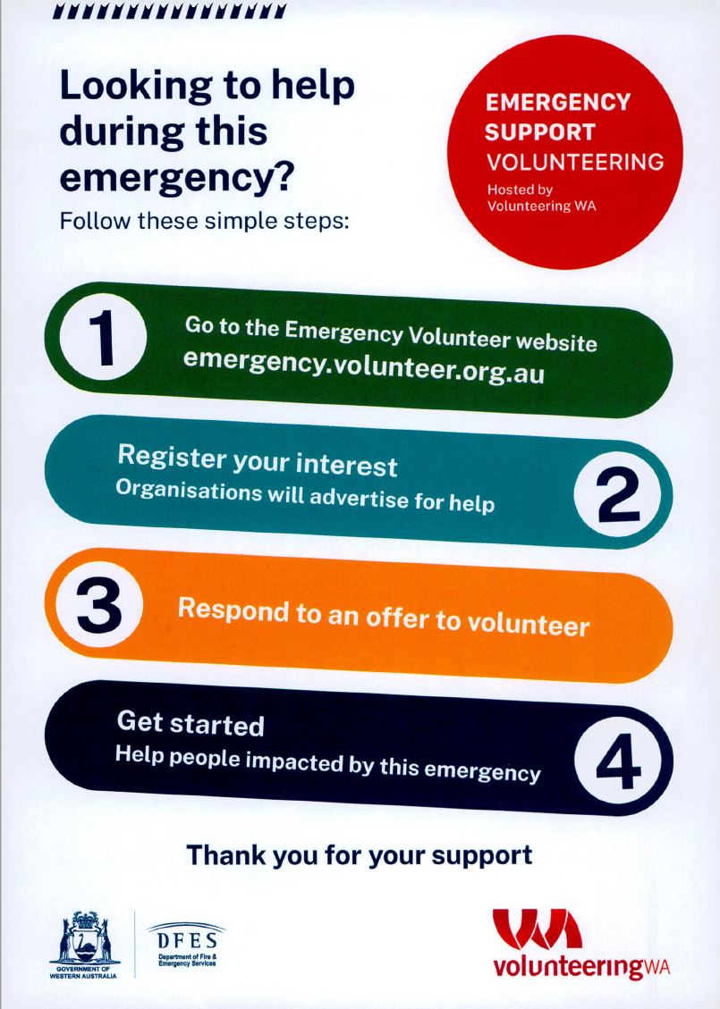 Emergency Support Volunteering